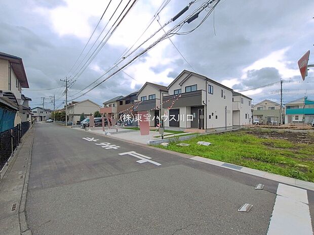 前面道路含む現地