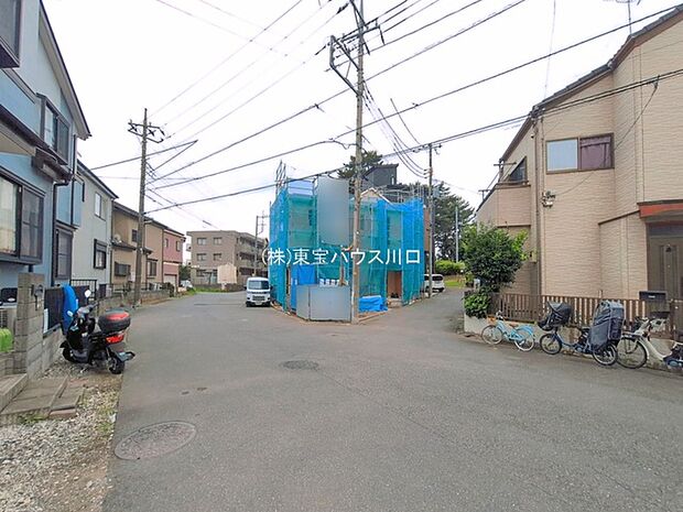 前面道路含む現地