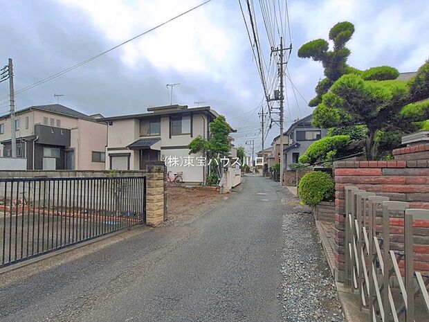 前面道路含む現地