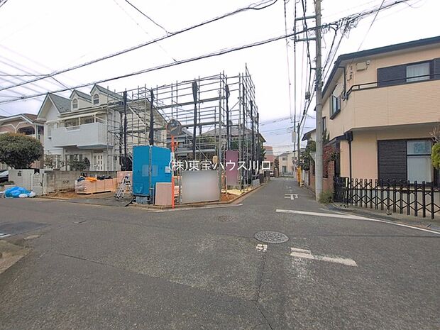 前面道路含む現地