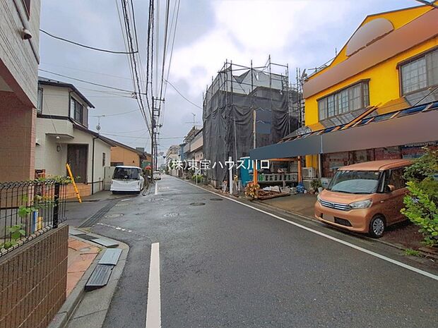 前面道路含む現地