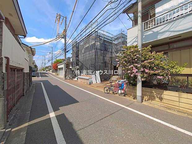 前面道路含む現地