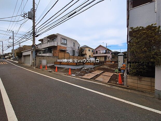 前面道路含む現地