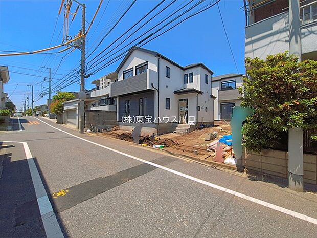 前面道路含む現地