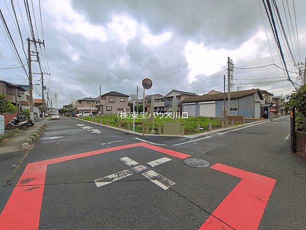 前面道路含む現地