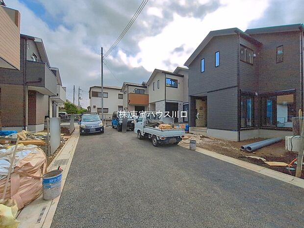 前面道路含む現地