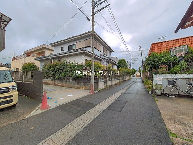 前面道路含む現地