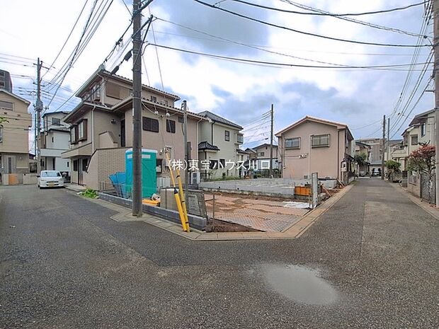 前面道路含む現地