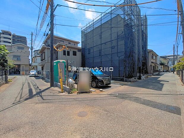 前面道路含む現地