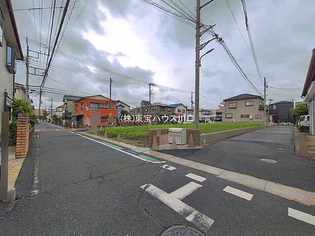 前面道路含む現地