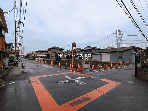 前面道路含む現地