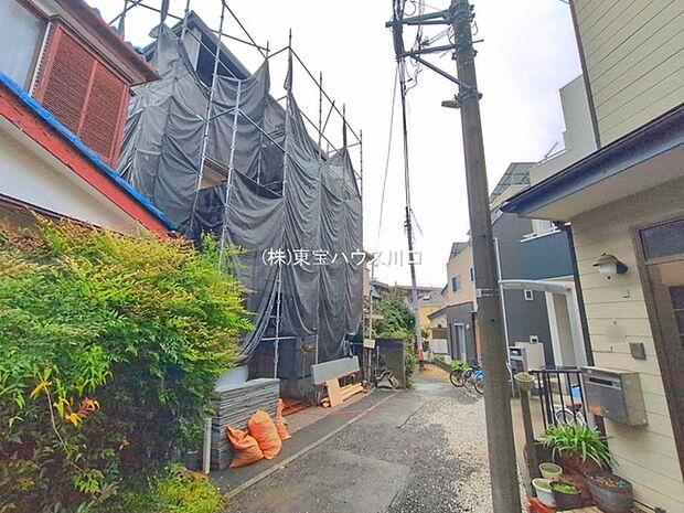 前面道路含む現地