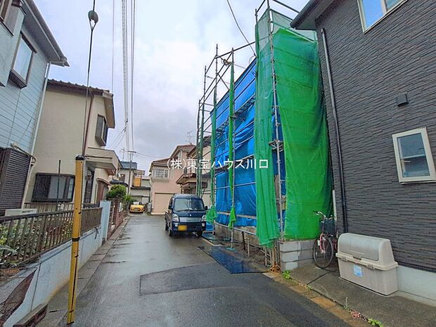 前面道路含む現地