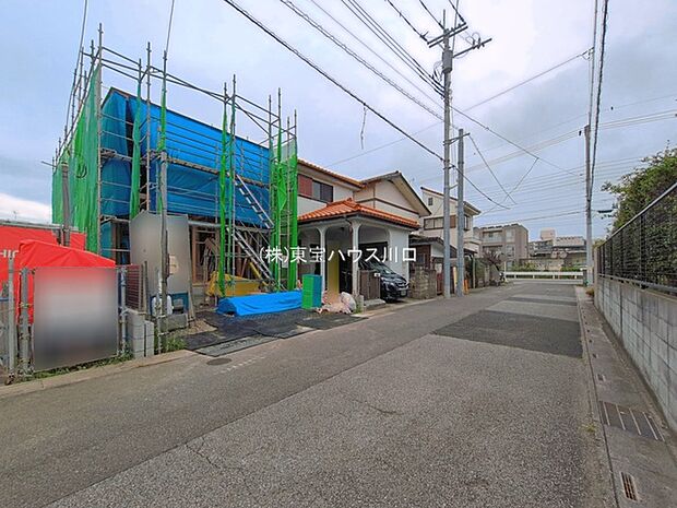 前面道路含む現地