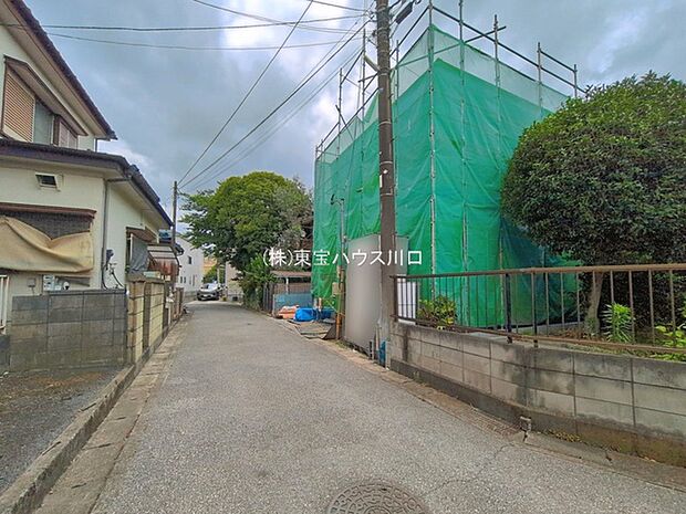 前面道路含む現地