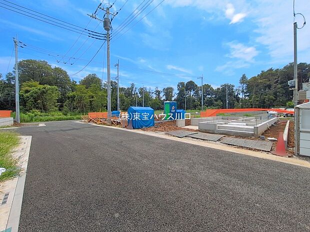 前面道路含む現地
