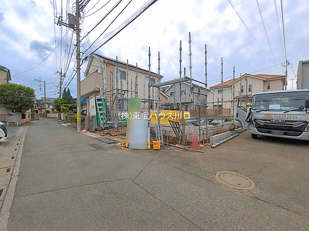 前面道路含む現地