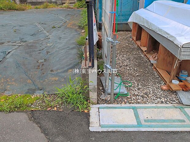 前面道路含む現地