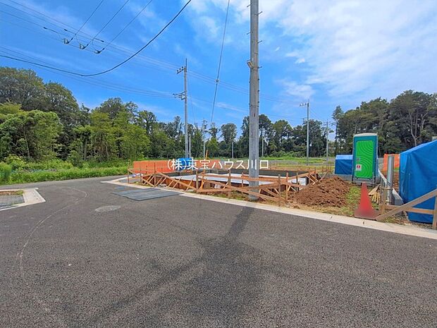 前面道路含む現地