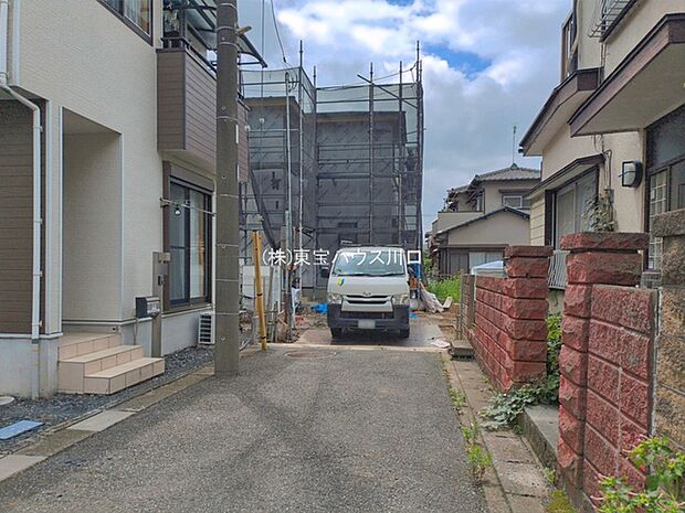前面道路含む現地