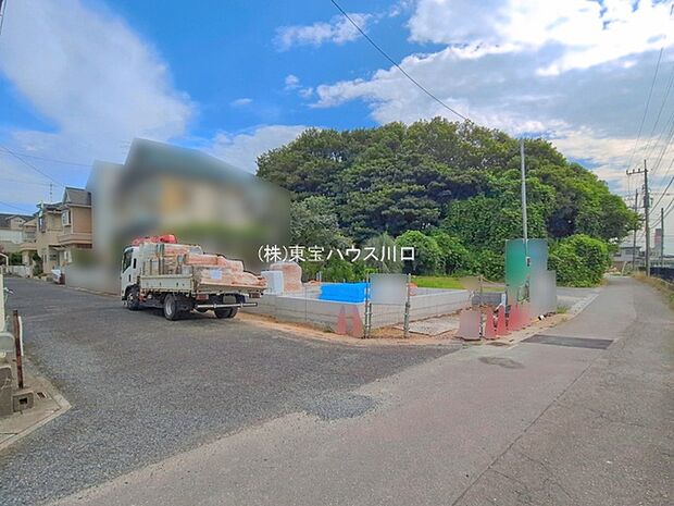 前面道路含む現地