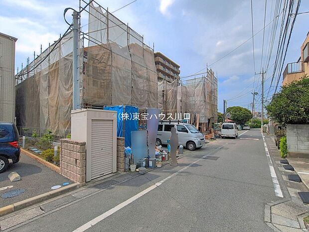 前面道路含む現地