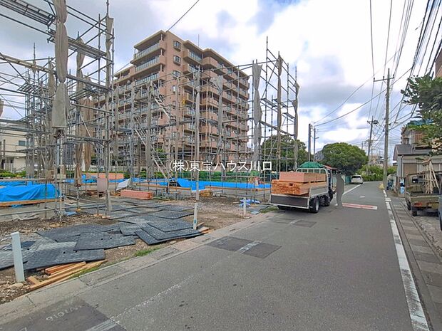 前面道路含む現地