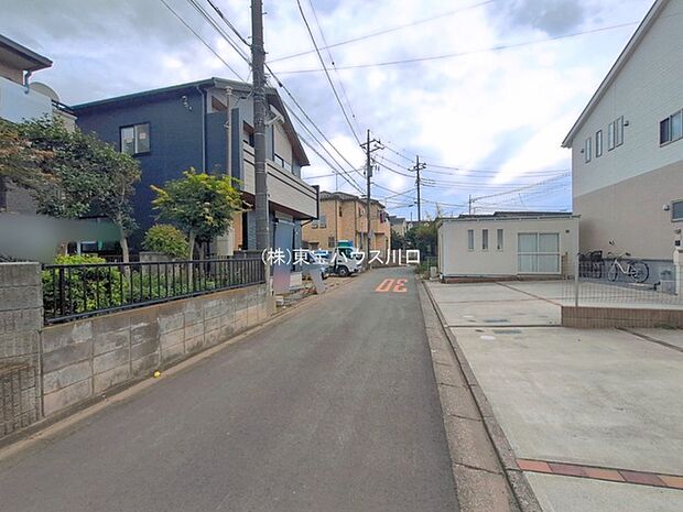 前面道路含む現地