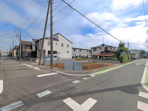 前面道路含む現地