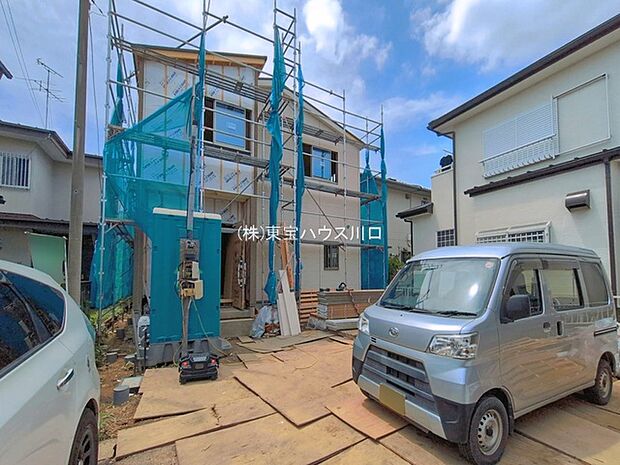 前面道路含む現地