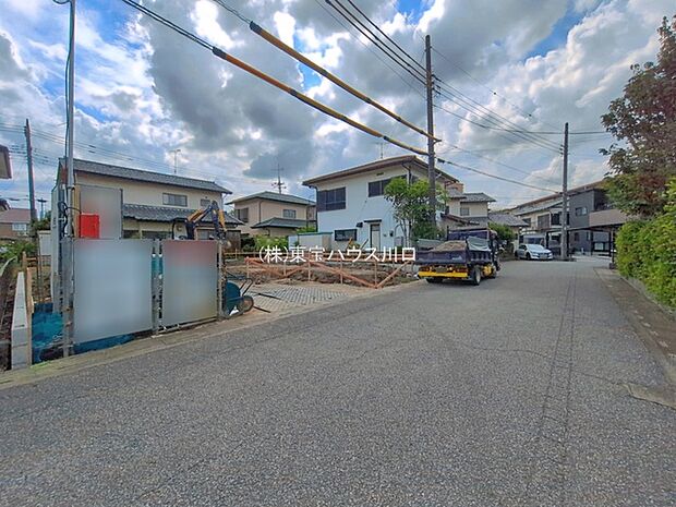 前面道路含む現地