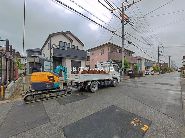 前面道路含む現地