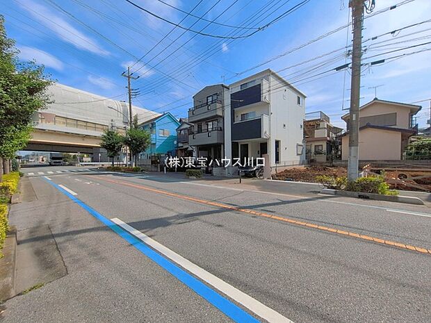 前面道路含む現地