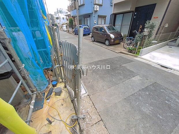 前面道路含む現地