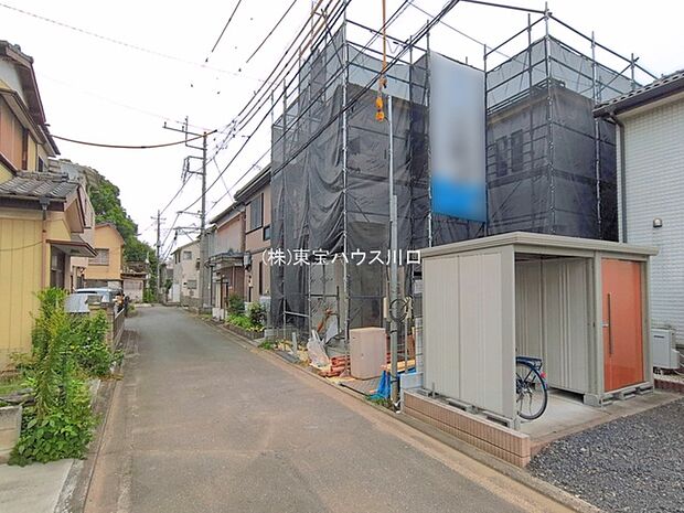 前面道路含む現地
