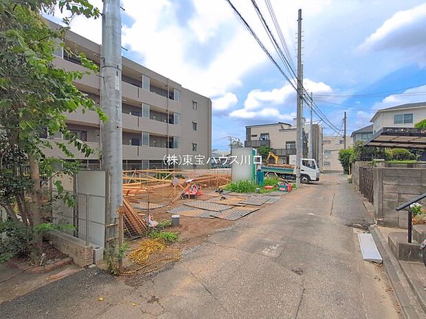 前面道路含む現地