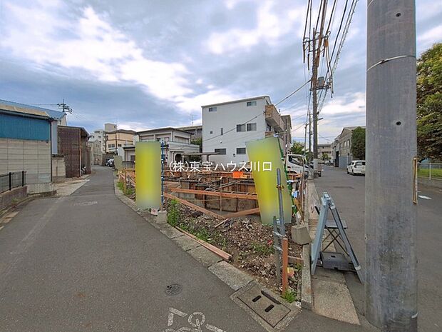 前面道路含む現地