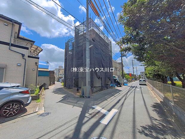 前面道路含む現地