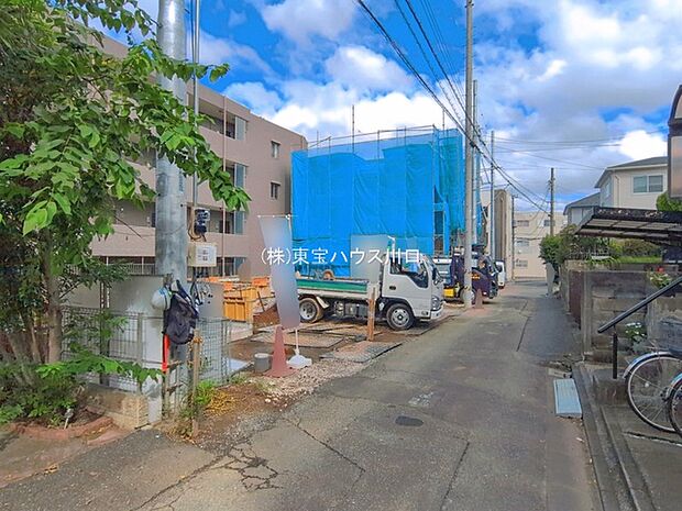 前面道路含む現地