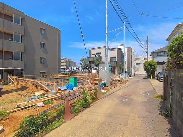 前面道路含む現地