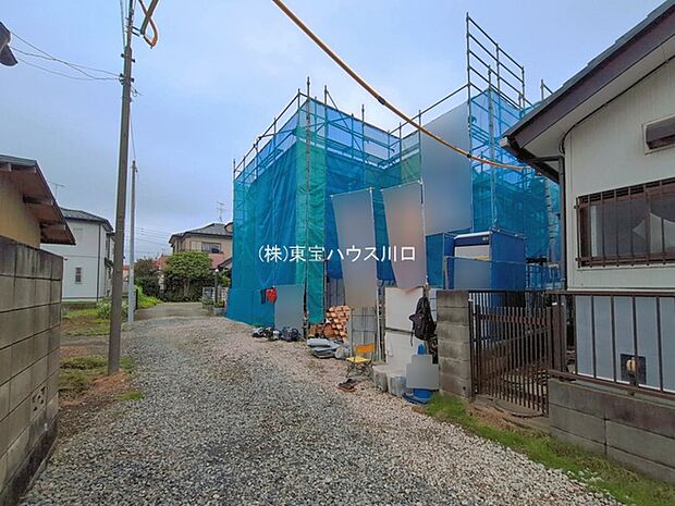前面道路含む現地