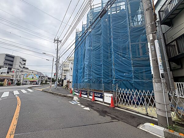前面道路含む現地