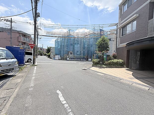 前面道路