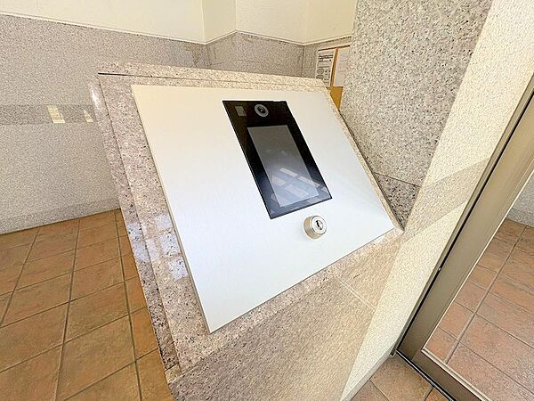 オートロックがある安心感。