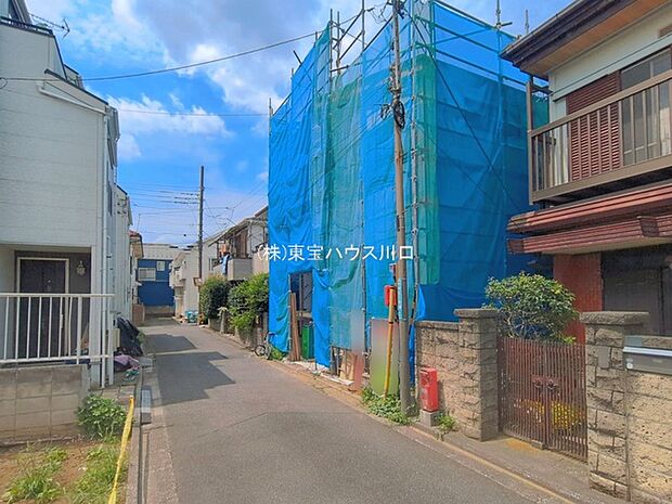前面道路含む現地