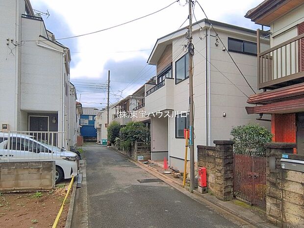 前面道路含む現地
