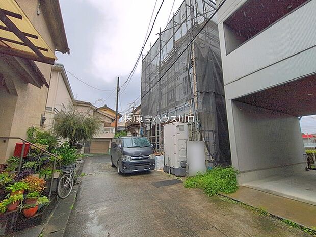 前面道路含む現地