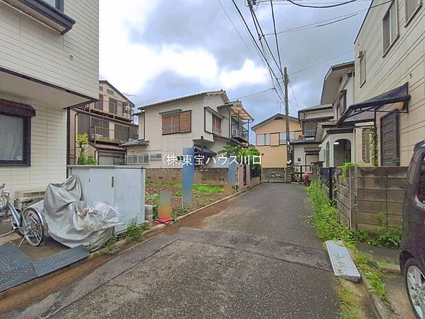 前面道路含む現地