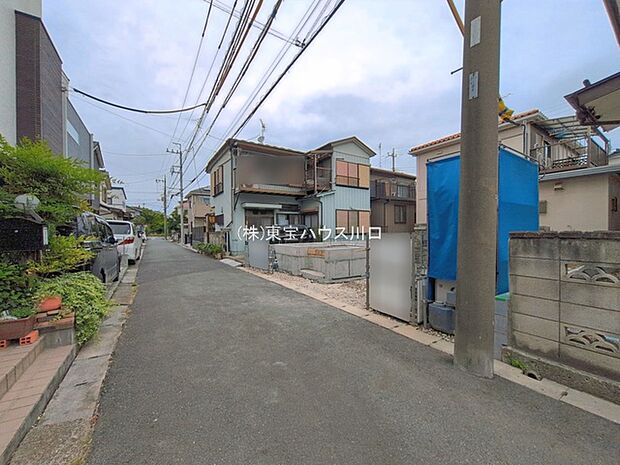 前面道路含む現地