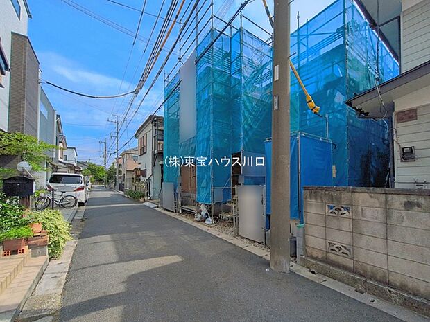 前面道路含む現地